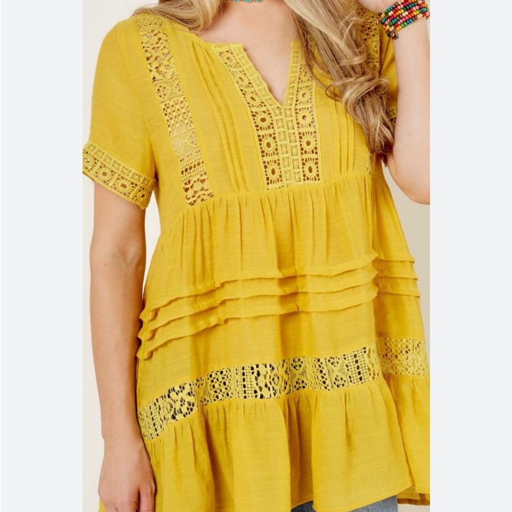 Entro Mustard Yellow Top